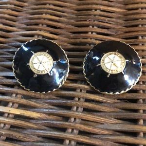 Vintage BJ nautical earrings